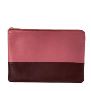 Celine Clutch Pouch Clutch Bag 100093HTM.24PR Pink Bordeaux